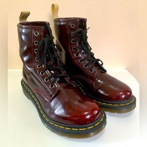 Dr. Martens Cherry Red Boots